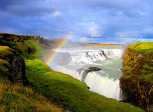 Iceland's Gullfoss Waterfall