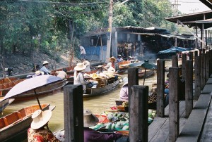 Thailand's floating market