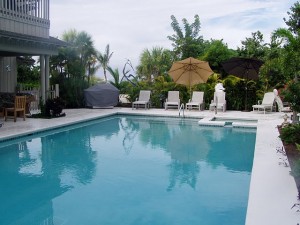 Villa pool in Bali
